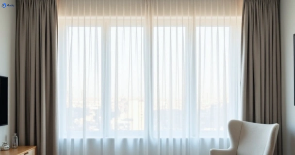 Restored vibrant drapes in parrearra QLD after Matty Curtain Cleaning